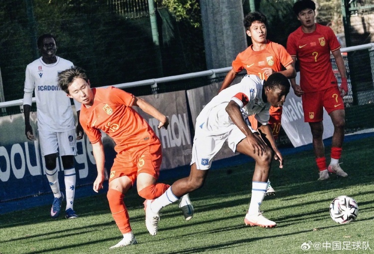 國少U16兩度領(lǐng)先遭逆轉(zhuǎn) 2-3憾負歐塞爾U17