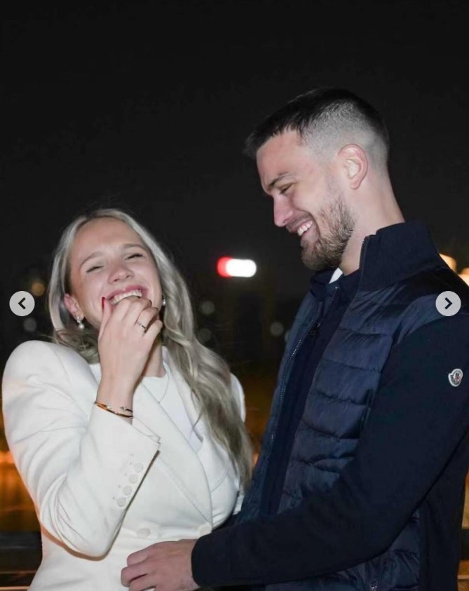 遼寧鐵人外援瓦吉奇社媒宣布求婚成功