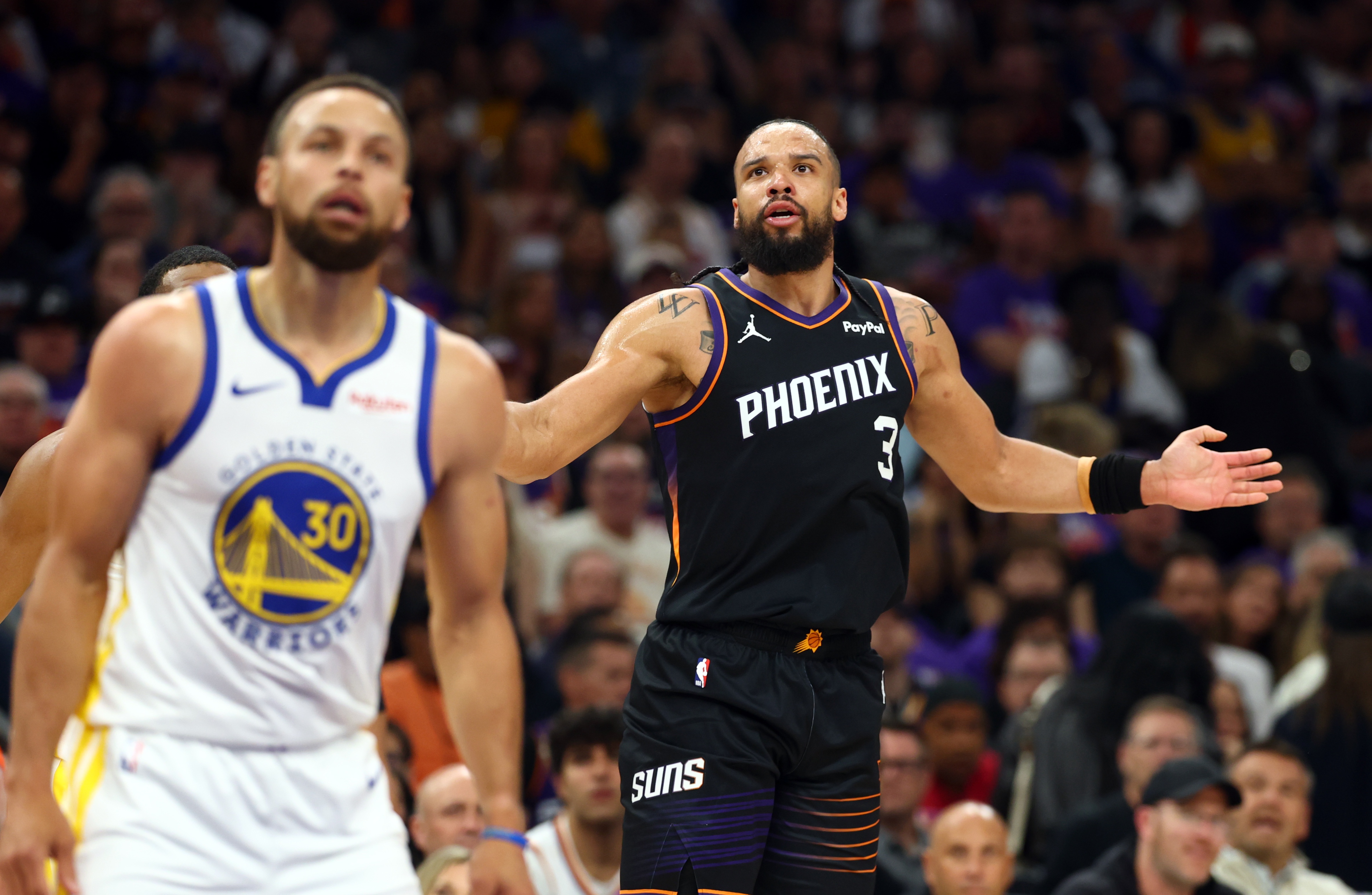 太陽(yáng)無(wú)限換防鎖死庫(kù)追擋拆 格林36分送勇士出局