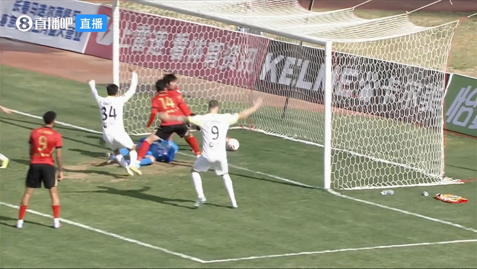 廖均健閃電破門，廣州豹客場(chǎng)1-0領(lǐng)先亞泰