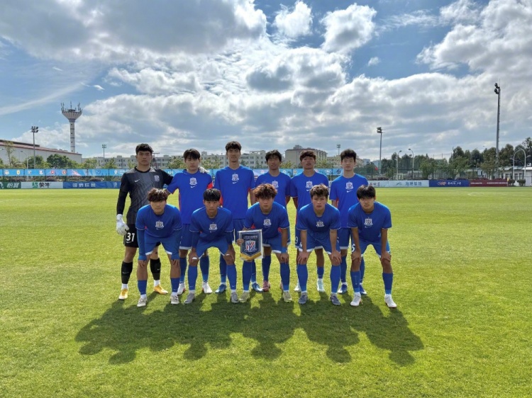 申花U20兩翼齊飛2-0云南玉昆，黃毅豪張煜建功