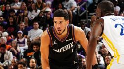 [布克集錦]正負(fù)值+25最高！布克12中5拿下20分6板8助全面數(shù)據(jù) 罰球10中10