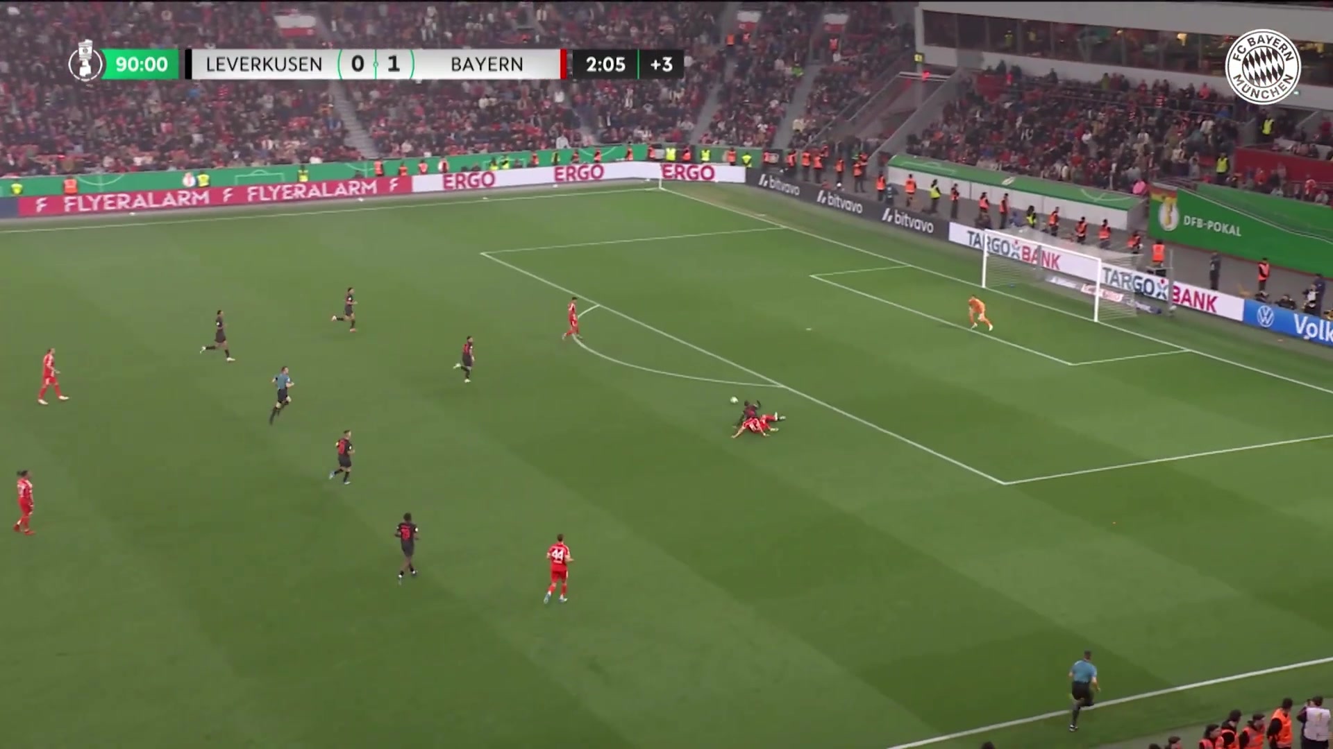 04月23日 德國杯半決賽 勒沃庫森vs拜仁慕尼黑 全場錄像