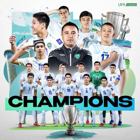 9人作戰(zhàn)2-0勝沙特，烏茲別克U17亞洲杯奪冠，三年三線突破青訓(xùn)成果