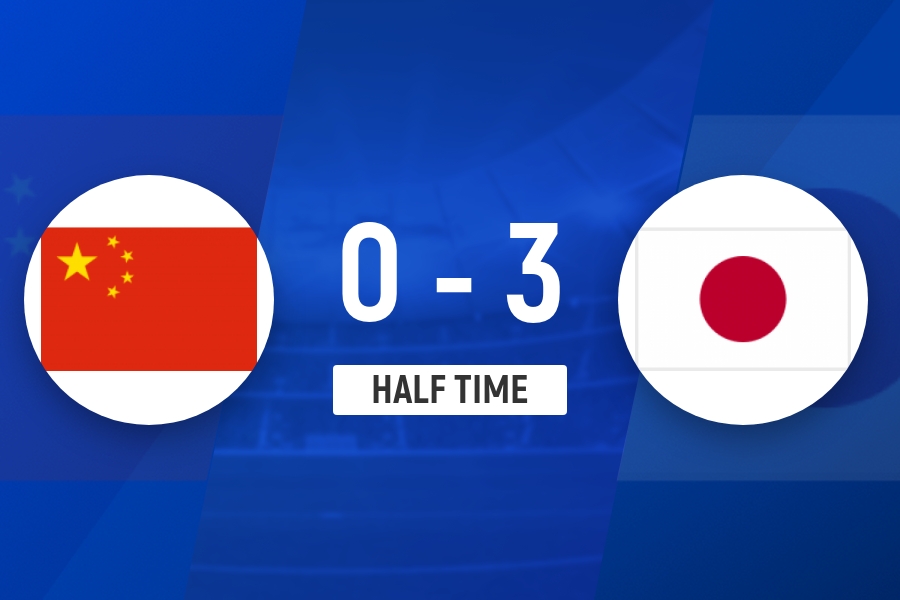 U17國(guó)足半場(chǎng)0-3日本：控球率僅兩成零射門，門將秦子牛三次失誤送禮