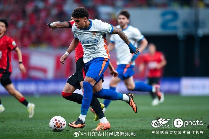 泰山客場0-1蓉城，五輪連勝終結
