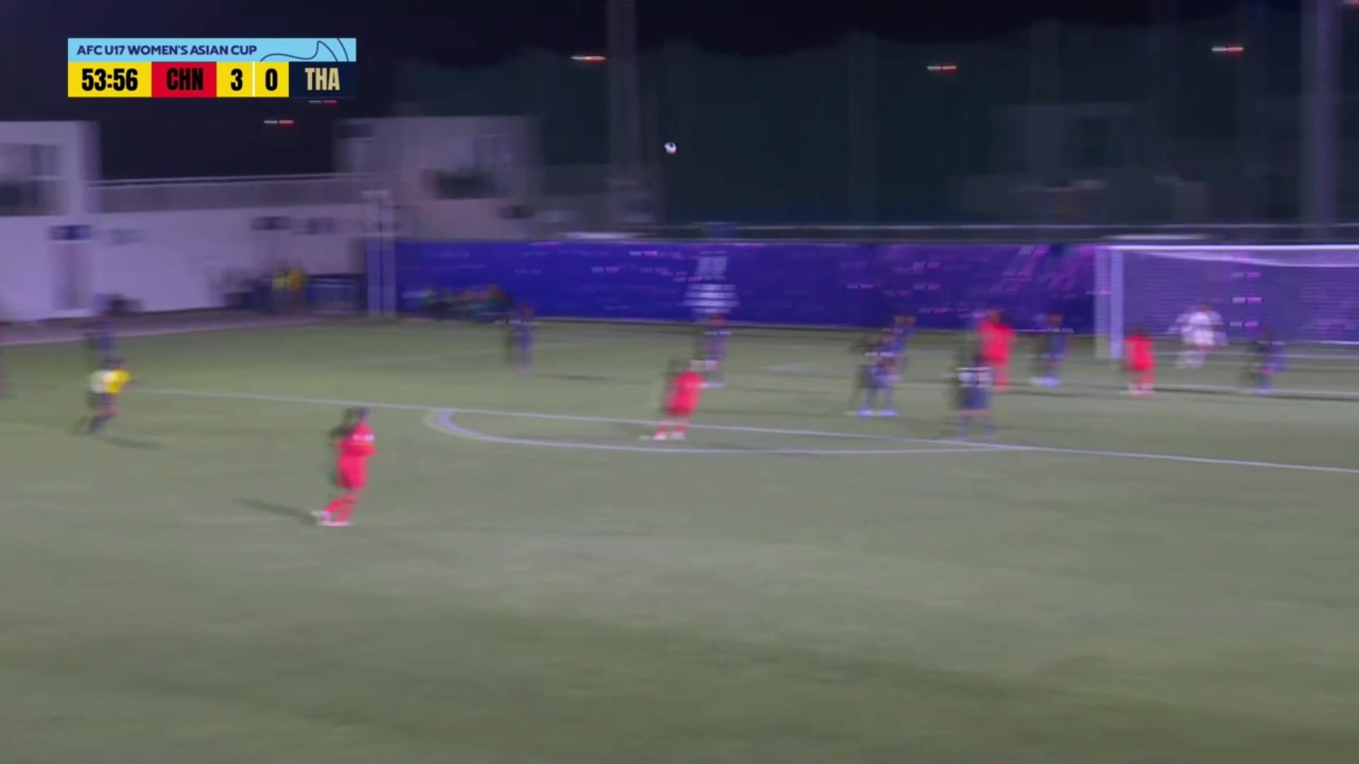 U17中國女足4-0領(lǐng)先泰國！李啟嫻梅開二度，